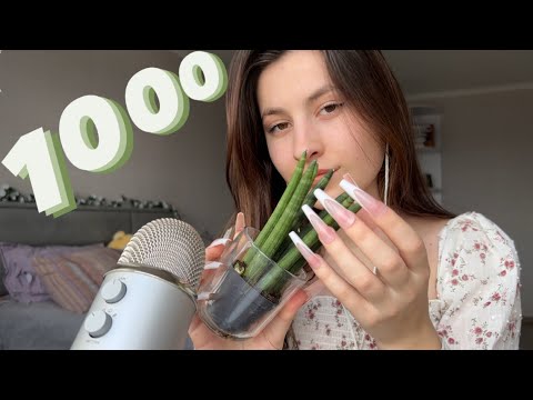Asmr 1000 triggers in 10 minutes & tingle & sleep & relax