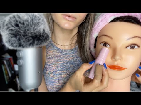 [ASMR] Mannequin (Hair Play, Tracing, Brushing, Personal Attention) Whispered
