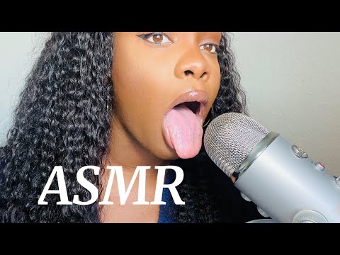 ASMR Fast and Aggressive Mic Licking Part 4!! (NO TALKING)