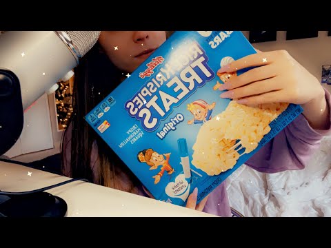 ASMR! My Favorite Snacks! Tapping And Scratching!