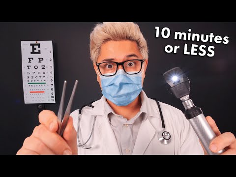 ASMR | EXPRESS 10 Minutes or LESS Cranial Nerve Exam | Medical Roleplay