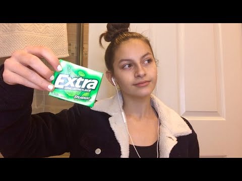 (asmr) riddles! + gum chewing