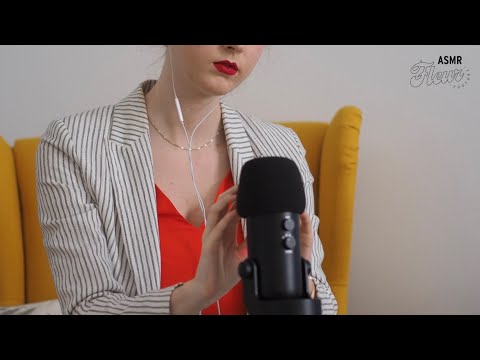 ASMR MIC SCRATCHING | Intense Microphone Scratching DEEP in Your Ears (NO TALKING) Natural Nails
