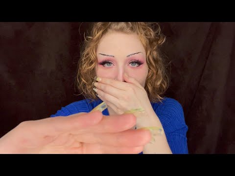 Mirrored Touch (with hand + eye covering) | Personal Attention ASMR