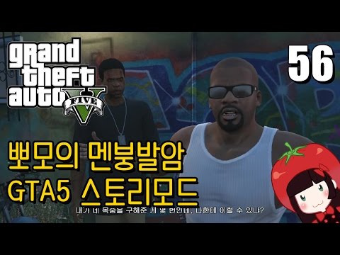 Korean GTA5 Play Video 뽀모의 운전치 멘붕발암 스토리모드 #56