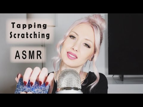 ∼ ASMR ∼ Relaxing Tapping and Scratching Sounds, Nails Sounds  (No Talking )💅😊
