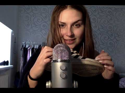 Asmr: tapping and scratching on sneakers part 2