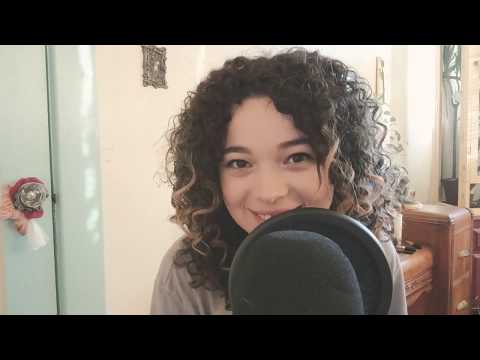 ASMR Testing a Pop filter (Face Touching + chitchat)