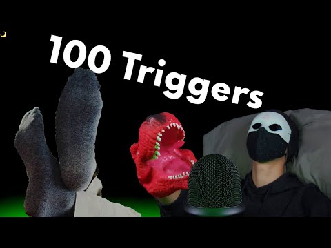 FAST AND RELAXING ASMR (100 TRIGGER EDITION)