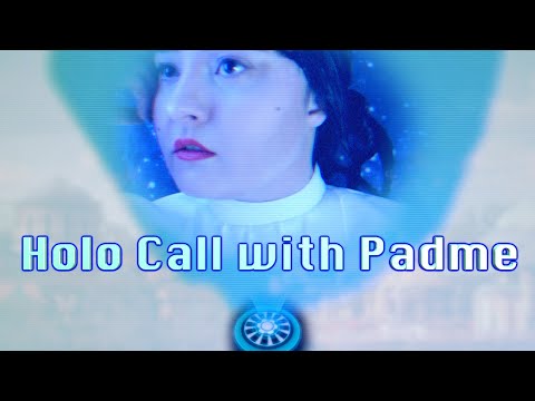 Holo Call with Padme [ASMR] Role Play Month