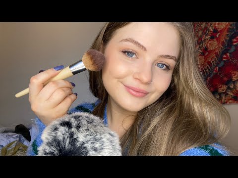 ASMR- Everyday Makeup and Whispered Chat