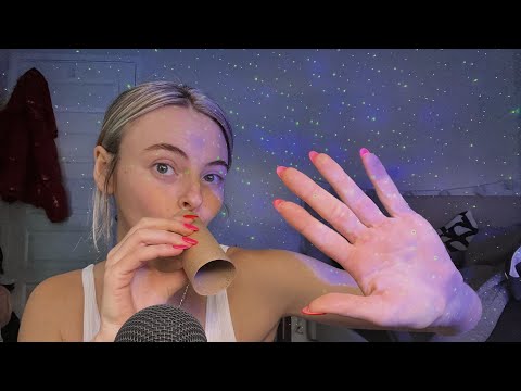 ASMR | Intense Tongue Clicking & Mouth Sounds with Hand Movements