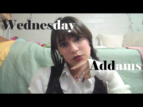 ASMR RP 💀 Meeting Wednesday Addams (You're new to Nevermore)