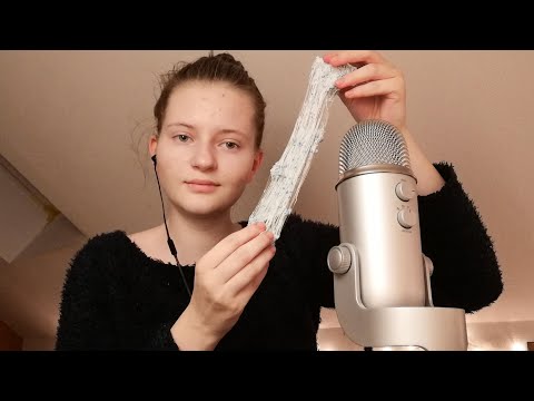 Random asmr triggers (slime, tapping, mic trigger, mouth sounds, hand sounds, comb sounds)