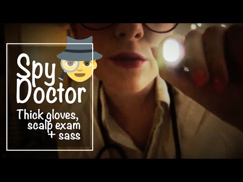 Scalp Check for a SPY 🕵️‍ Medical ASMR Roleplay