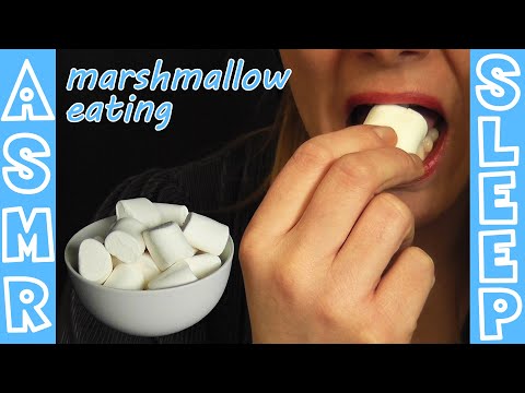 ASMR marshmallow eating