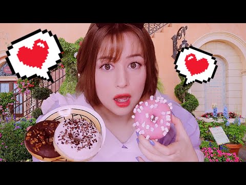 ASMR 🍩Alice eats donuts roleplay! Intense eating sounds, heavy breathing, ecc