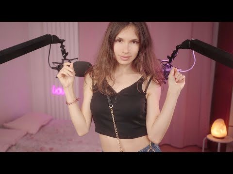 ASMR - Body Triggers & Mic Scratching with Nails✨🎧(No Talking)
