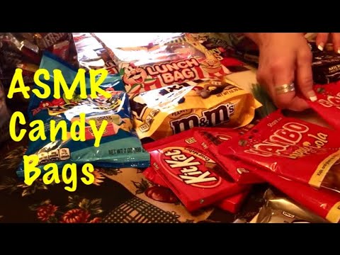 ASMR Bagging candy. Lots of crinkles. (No talking)