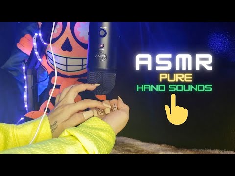 ASMR | Pure 100% | Fast and Aggressive Intense Dry Hand Sounds/Hand Movements Visuals (No Talking)
