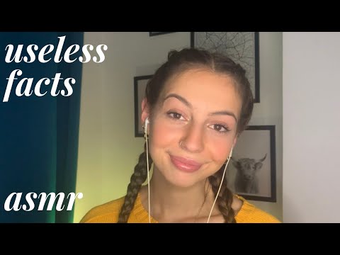 ASMR - Useless Facts (Lots Of Whispers)
