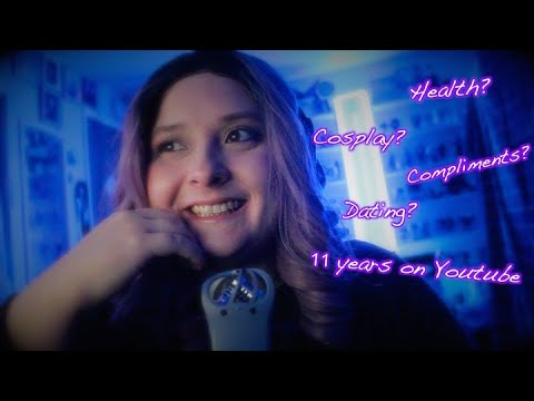 ASMR Q&A || Your Questions ~ 11 Years On Youtube