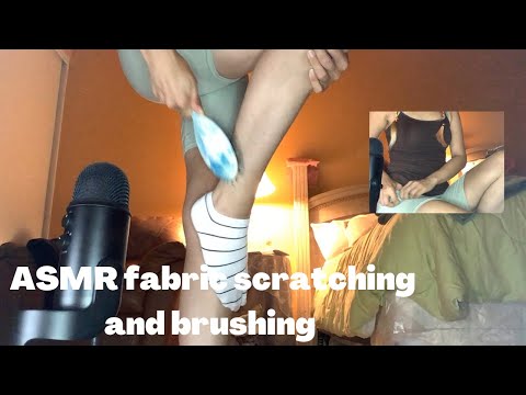 FASTEST ASMR fabric scratching and chaotic hand movements ✨￼w/ personal attentions