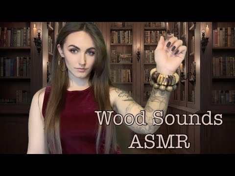 🪵 ASMR Unique & Satisfying Wooden Triggers 🪵 (Whispers, Tapping, Scratching)