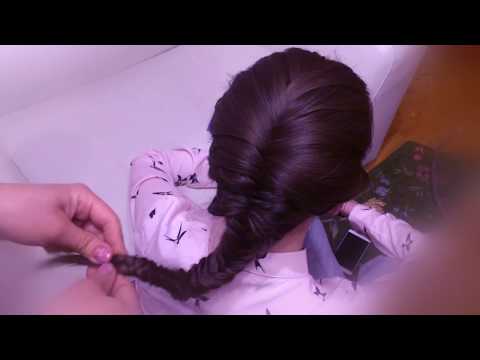 ASMR Hair Brushing | Scalp Massage | Whisper Hair Play | Ponytail & Hair Bun | Triggers