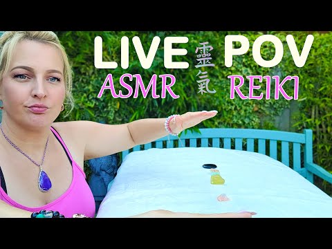 LIVE POV Outdoor ASMR Reiki Total Body Detox & Relaxation @HealingAniASMR