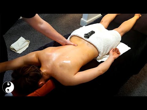 [ASMR] Deep Tissue Back Massage - Melting Muscles and Releasing Pain with Calming Music