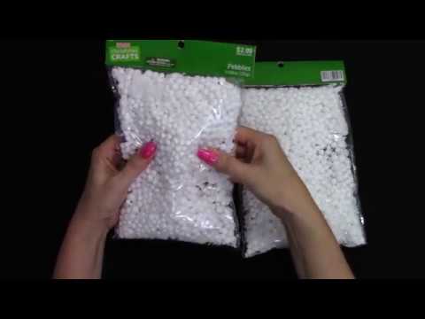 ASMR: Bag of little Styrofoam balls. (Crinkling, squeaking, no talking)