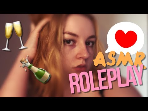 Girl in nightclub bathroom comforts you and cleans you up roleplay - ASMR