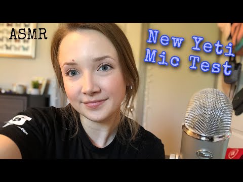 Blue Yeti Whisper ASMR | I Got a New Microphone ASMR