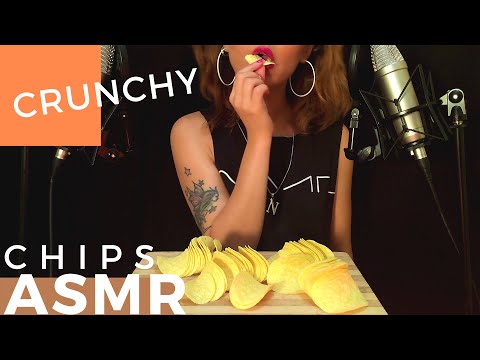 ASMR | Mukbang | Potato Chips | Crunchy Eating Sounds (No Talking)