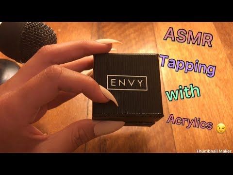 ASMR~ Tapping With Acrylic Nails 😉 || REQUESTED ||