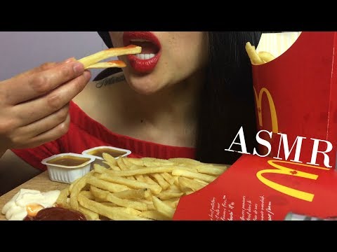 ASMR McDonalds Fries (CRUNCHY EATING SOUNDS) No Talking | SAS-ASMR