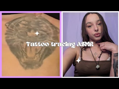 Tattoo tracing ASMR