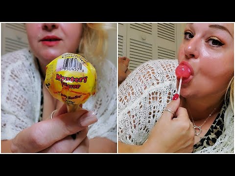 ASMR | Mystery Flavor Lollipop | Intense and Relaxing Mouth Sounds