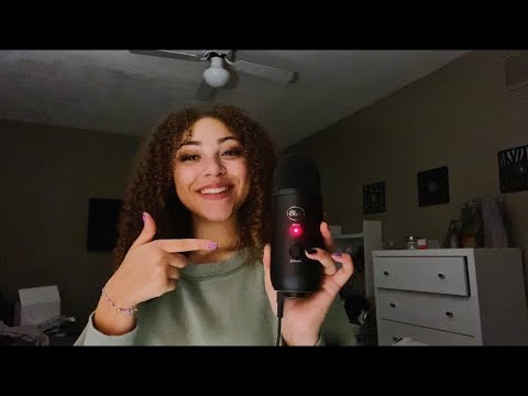ASMR NEW MICROPHONE + CHANNEL UPDATES (FAST WHISPERED RAMBLE)