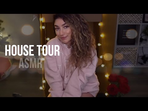 ASMR | Welcome To My Crib (House Tour with Tapping, Scratching & Soft Spoken)