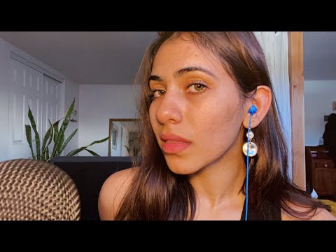 ASMR Plucking your Negative Energy | Face brushing, Personal Attention