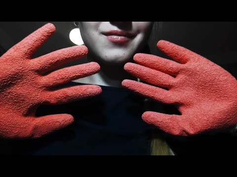 ASMR All About The Gloves 5/5 Special: Pink Corrugated Gloves & Hand Movements (No Talking)