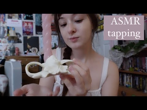 ASMR tapping on antiques 🦢💕