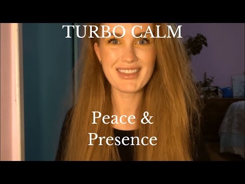 TURBO CALM: Peace and Presence: Tiny Trance Time Hypnosis w Pro Hypnotist Kimberly Ann O'Connor