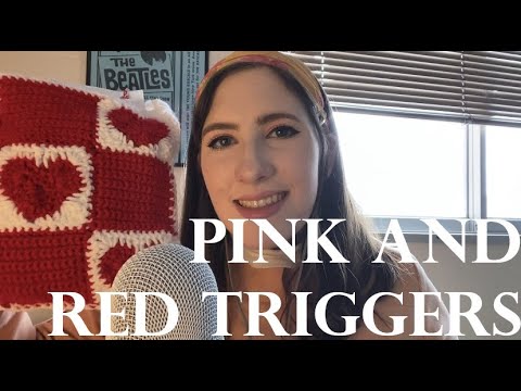 {ASMR} Pink and Red Triggers for Valentine's Day