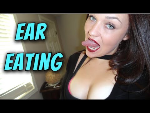 ASMR EAR EATING MOUTH SOUNDS!