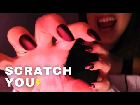 ASMR -  6 HOURS FAST SCRATCHING YOU TO SLEEP | FOAM COVER, SOFT SPOKEN with PERSONAL ATTENTION