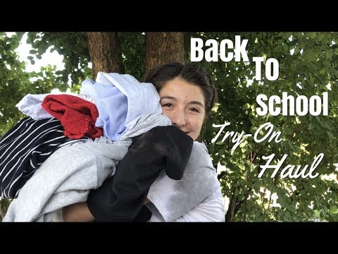 Back To School Try On Clothing Haul