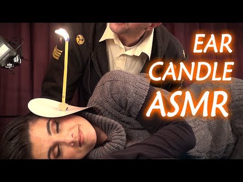 Ear Cleaning Candle ASMR, Flame, Fire, Matches